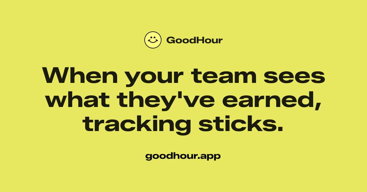 GoodHour — Get your team tracking without the chase